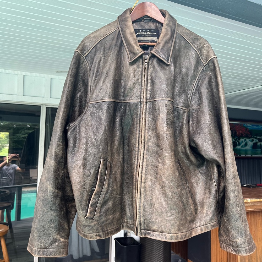 Eddie Bauer Genuine Leather Jacket